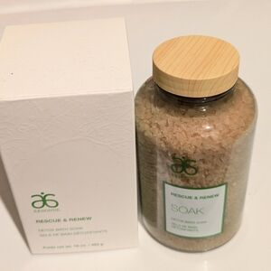 Arbonne Rescue & Renew Bath Soak UNUSED